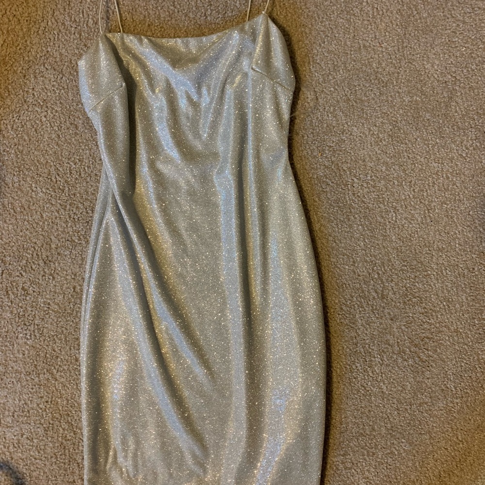 Windsor silver sparkly dress, Size M
